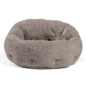 Лучшие варианты кроватей для кошек: Best Friends от Sheri OrthoComfort Deep Dish Cuddler Лучшие варианты кроватей для кошек: Best Friends от Sheri OrthoComfort Deep Dish Cuddler