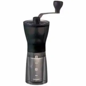 Лучшие варианты ручной кофемолки: керамическая кофемолка Hario, Mini Slim