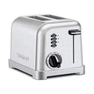 Лучший вариант тостера на 2 ломтика: Cuisinart CPT-160P1 Metal Classic 2-slice Toaster