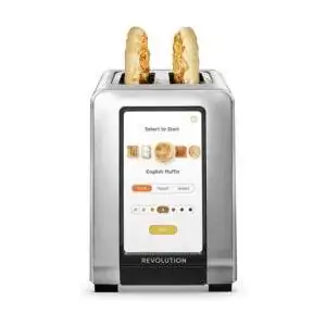 Лучший вариант тостера на 2 ломтика: высокоскоростной тостер на 2 ломтика Revolution Cooking R180
