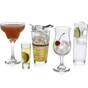Лучшие варианты бокалов для коктейлей: коктейльный набор Libbey Mixologist из 18 предметов в коробке