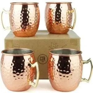 Лучшие варианты бокалов для коктейля: кружки PG Moscow Mule