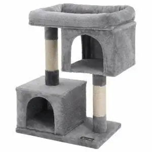 Лучший вариант кошачьей елки: FEANDREA Cat Tree для крупных кошек, Cat Tower 2 Condos Лучший вариант кошачьей елки: FEANDREA Cat Tree для крупных кошек, Cat Tower 2 Condos