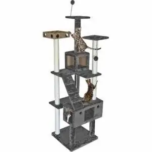 Лучший вариант кошачьего дерева: Furhaven Pet - Tiger Tough Tall Cat Tree Playground Лучший вариант кошачьего дерева: Furhaven Pet - Tiger Tough Tall Cat Tree Playground
