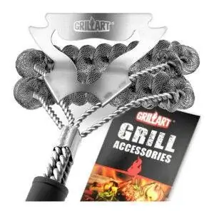 Лучший вариант щетки для гриля: щетка и скребок GRILLART без щетины