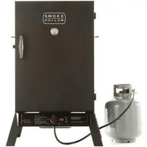 Лучший вариант пропановой коптильни: Smoke Hollow PS40B Propane Smoker от Masterbuilt