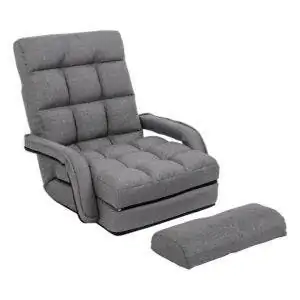 Лучший вариант напольного стула: WAYTRIM Indoor Chaise Lounge Складной напольный стул