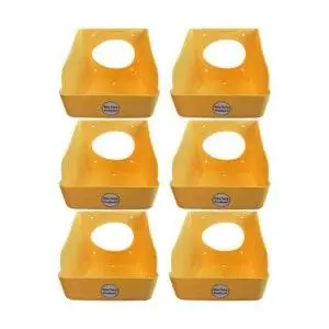 Лучший вариант гнездовой коробки: Rite Farm Products 6-Pack Poly Egg Nest Box