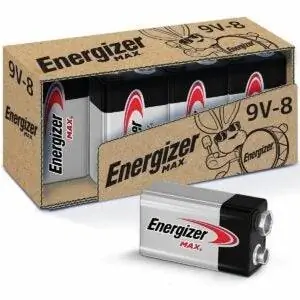 Лучший вариант батареи 9 В: батареи Energizer MAX 9 В, щелочные батареи премиум-класса