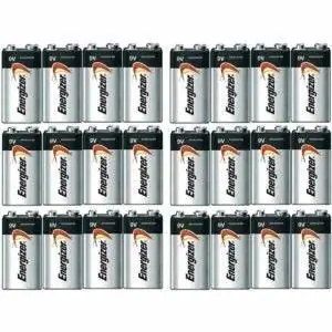 Лучший вариант батареи 9 В: Energizer Max Alkaline 9 В, 24 упаковки