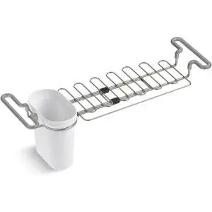 Лучший вариант держателя губки: многоцелевая сушилка над раковиной KOHLER