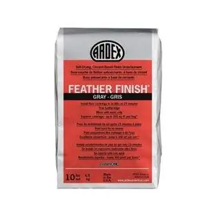 Лучший вариант для шлифовки бетона: самосохнущий цемент Ardex Feather Finish Grey