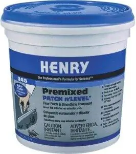Лучший вариант для шлифовки бетона: Henry, W. W. Co. Предварительно смешанный пластырь для пола