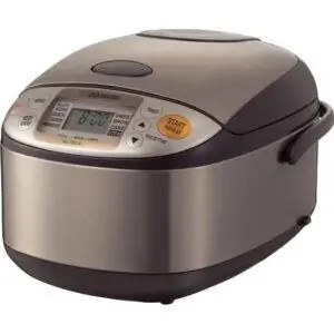 Лучший вариант маленькой рисоварки: Zojirushi NS-TSC10 5-1/2-Cup (сырой) Micom Rice