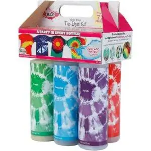 Лучший вариант набора для окрашивания галстуков: Tulip One-Step Tie-Dye Kit Extra Large