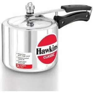 Лучший вариант скороварки на плите: HAWKIN Classic 3-литровая новая алюминиевая скороварка