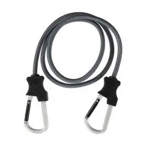 Лучший вариант банджи-шнуров: KEEPER 06158 48-дюймовый банджи-шнур с карабином