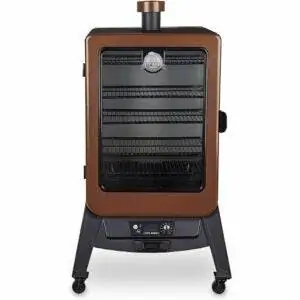 Лучший вариант вертикальной коптильни на пеллетах: Pit Boss Grills 5.5 Pellet Smoker