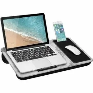 Лучший вариант подставки для ноутбука: LapGear Home Office Lap Desk с выступом для устройства