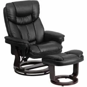 Лучшие кресла для лечения болей в спине: Flash Furniture BT-7821-BK-GG Contemporary Recliner