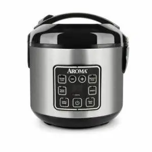 Лучший вариант японской рисоварки: Aroma Housewares 2-8-Cups Digital Rice Cooker