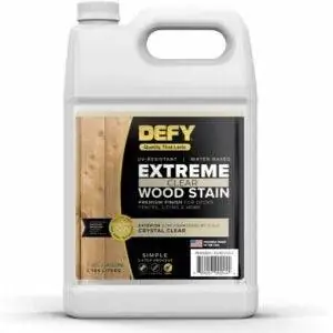 Лучший вариант морилки для кедра: DEFY Extreme Semi-Transparent Exterior Wood Stain