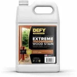 Лучшая морилка для кедра: DEFY Extreme Crystal Clear Exterior Wood Stain