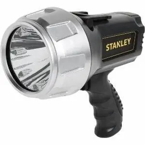 Лучший портативный прожектор: STANLEY SL3HS, перезаряжаемый, 900 люмен, литий-ионный Лучший портативный прожектор: STANLEY SL3HS, перезаряжаемый, 900 люмен, литий-ионный