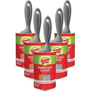 Лучший вариант валика для сбора ворса: Scotch-Brite Roller Value Pack