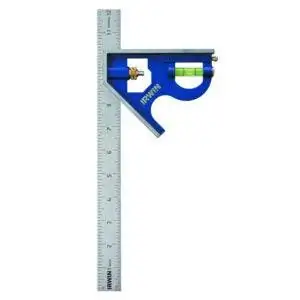 Лучший вариант комбинированного угольника: комбинированный угольник Irwin Tools, металлический корпус, 12 Лучший вариант комбинированного угольника: комбинированный угольник Irwin Tools, металлический корпус, 12