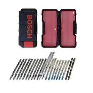 Лучший вариант полотен для лобзика: набор лобзиков Bosch Thermotechnology из 21 предмета с Т-образным хвостовиком Лучший вариант полотен для лобзика: набор лобзиков Bosch Thermotechnology из 21 предмета с Т-образным хвостовиком