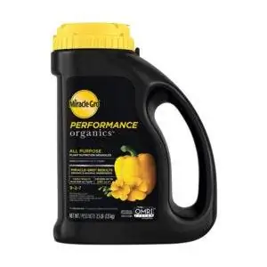 Лучшее удобрение для гибискуса: Miracle-Gro Performance Organics Plant Nutrition