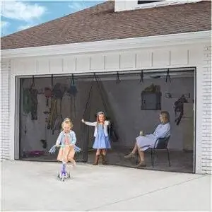 Лучший вариант экрана для гаражных ворот: iGotTech UnBugs Garage Screen Doors для гаража на 2 машины