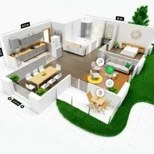 Лучший вариант программного обеспечения для дизайна кухни: Planner 5D