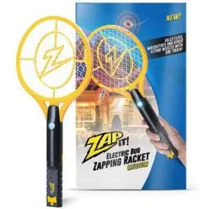 Лучшие варианты мухобойки: ZAP IT! Bug Zapper Перезаряжаемый москит
