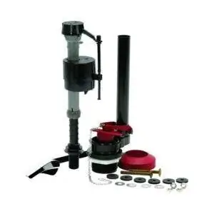 Лучший вариант заслонки для унитаза: Fluidmaster 400AKR All In One Repair Kit для унитаза
