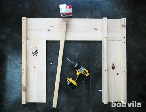 Как построить искусственный камин - шаг 1