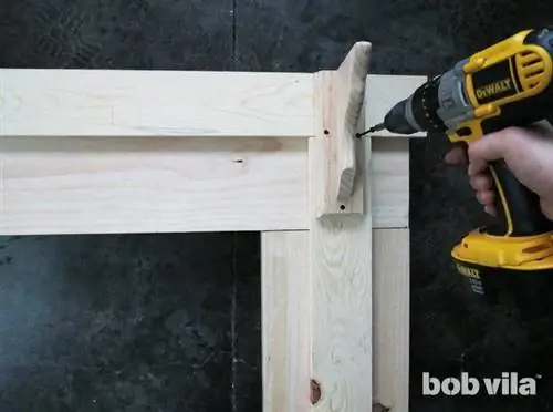 Как построить искусственный камин - шаг 3