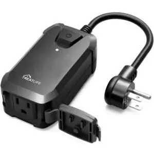 Лучший вариант умной розетки для улицы: умная розетка с диммером Treatlife Outdoor Smart Plug