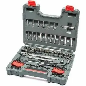 'Лучший вариант домашнего набора инструментов: Crescent 84 шт. 1/4 и 3/8 Drive 6 и 12 Point Set'