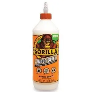 Лучший клей для вариантов МДФ: Gorilla 6206005 Wood Glue