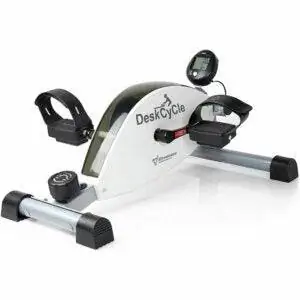 Лучший вариант велотренажера: педальный тренажер DeskCycle под настольным велосипедом