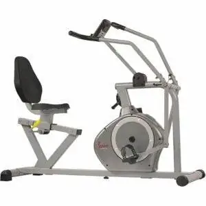 Лучший вариант велотренажера: лежачий магнитный велосипед Sunny He alth & Fitness