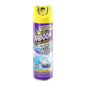 Лучший очиститель для ванной комнаты: очиститель для ванной Kaboom Foam Foam Tastic
