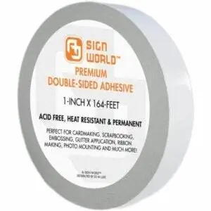 Лучший вариант двусторонней ленты: перманентная двусторонняя лента AJ Sign World