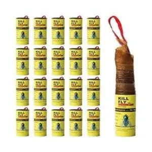 Лучший вариант ловушки для плодовых мух: Dwcom 20 Pack Fruit Fly Traps