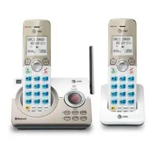 Лучший вариант стационарного телефона: беспроводной телефон AT&T DL72219 DECT 6.0 с двумя трубками