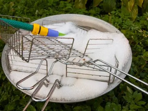 как почистить газовый гриль