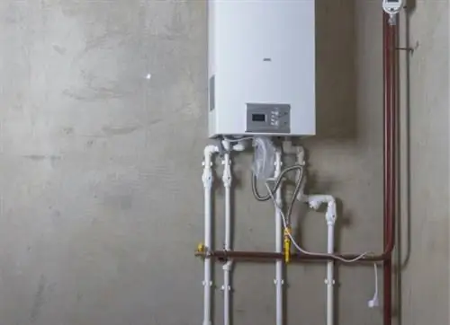 нет горячей воды