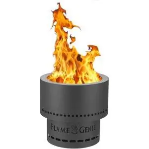 Вариант после 28 сентября: яма для костра на древесных гранулах Flame Genie